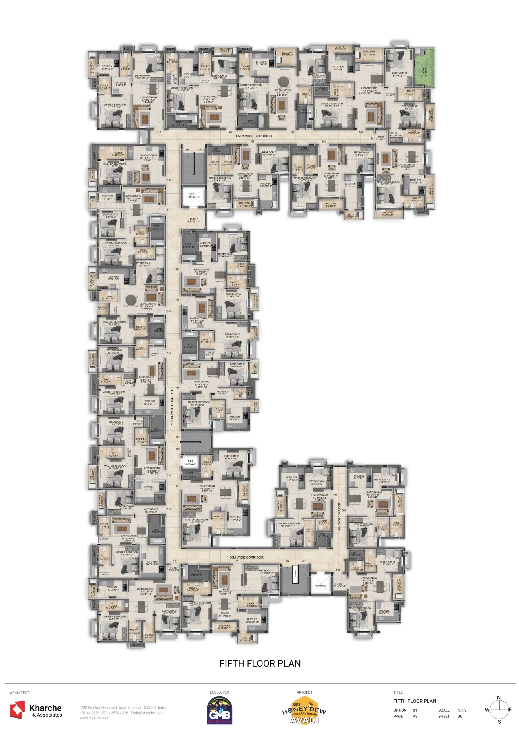 Fifth Floor Plan